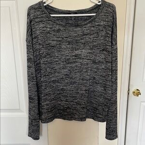Forever 21 Gray Long Sleeve Top